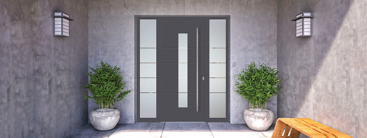 PVC and Aluminium Entrance Doors